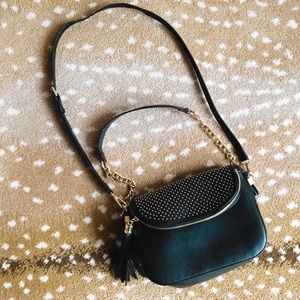Madison West Gold Studded Cross Body